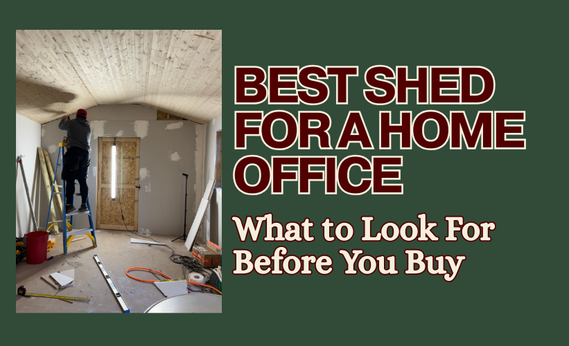 You are currently viewing Best Shed for a Home Office: What to Look for Before You Buy