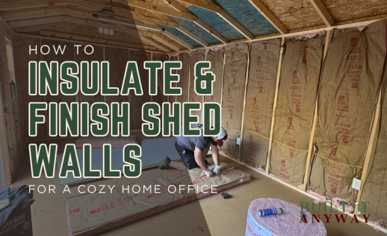 Insulate & finish walls: featured image